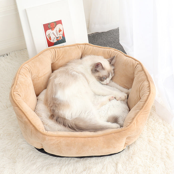 Shell-Shaped Cat Nest